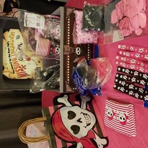 NWT Girl Pirate party box